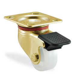 Kama - Kama Ağır Tip Polipropilen Frenli Tekerlek - 55 mm Çap