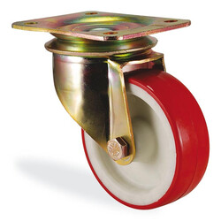 Kama - Kama Ağır Tip Poliüretan Döner Tekerlek - 80 mm Çap