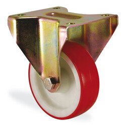 Kama - Kama Ağır Tip Poliüretan Sabit Tekerlek - 55 mm Çap