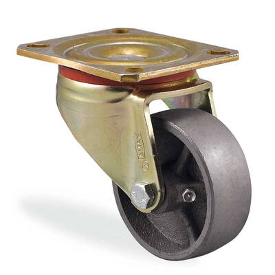 Kama Döküm Döner Tekerlek - 80 mm Çap Hafif Tip Döküm Tekerlek Kama