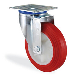 Kama - Kama Poliüretan Döner Tekerlek - 125 mm Çap