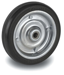 Mertsan - Mertsan Rulmanlı Kauçuk Tekerlek - 125 mm Çap